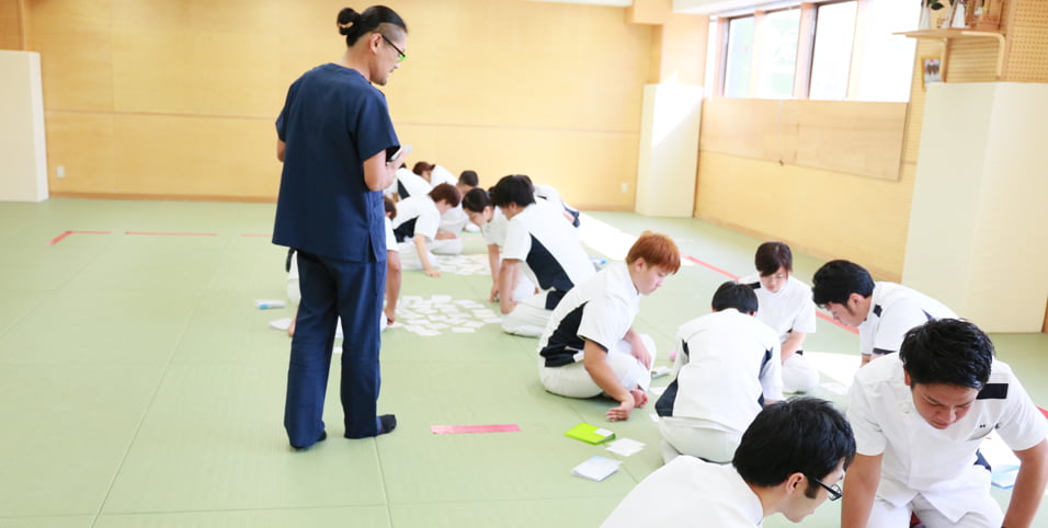 学生たちが活き活きしている